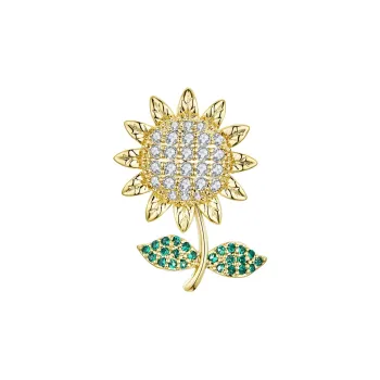 JAY Brooches Women's Gold