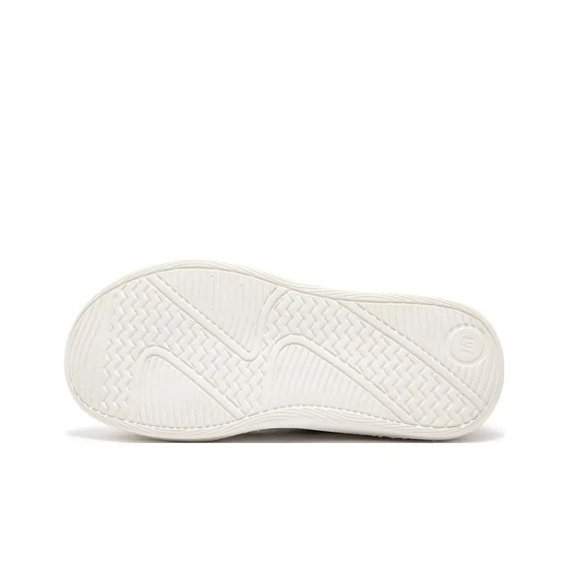 361° Abrasion Resistant Slip Resistant Wrap toe Slippers Women's Black White-4