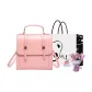 Pink+Exclusive Shopping Bag+Greeting Card+Dried Flower