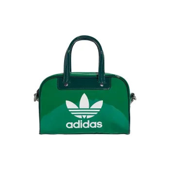 Adidas Polyurethane And Polyester Blend Jelly Bag Bowling Bag Handbag Mini Unisex Green