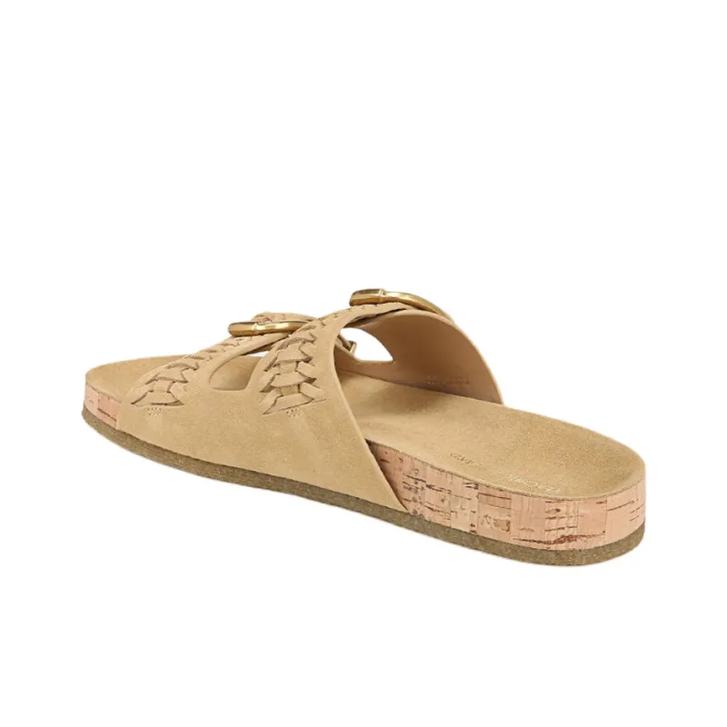VERONICA BEARD Slide Slippers Women's Light Brown-3