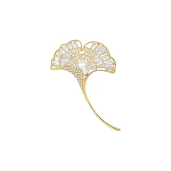 JAY Brooches Women's Gold