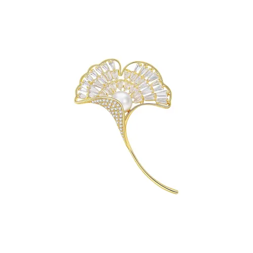 JAY Brooches Women's Gold