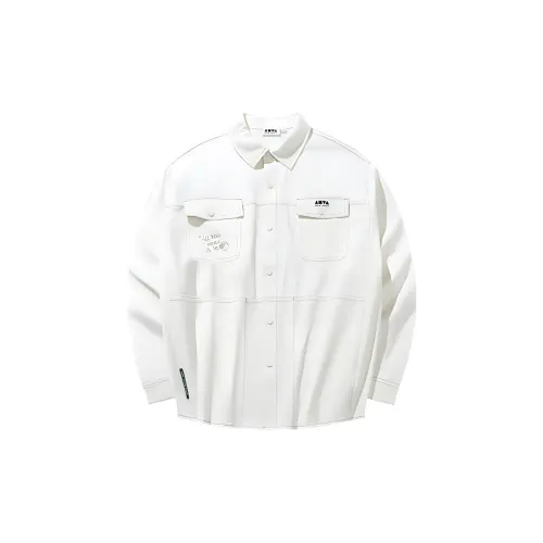 ANTA Life Collection Shirts Unisex Ivory White