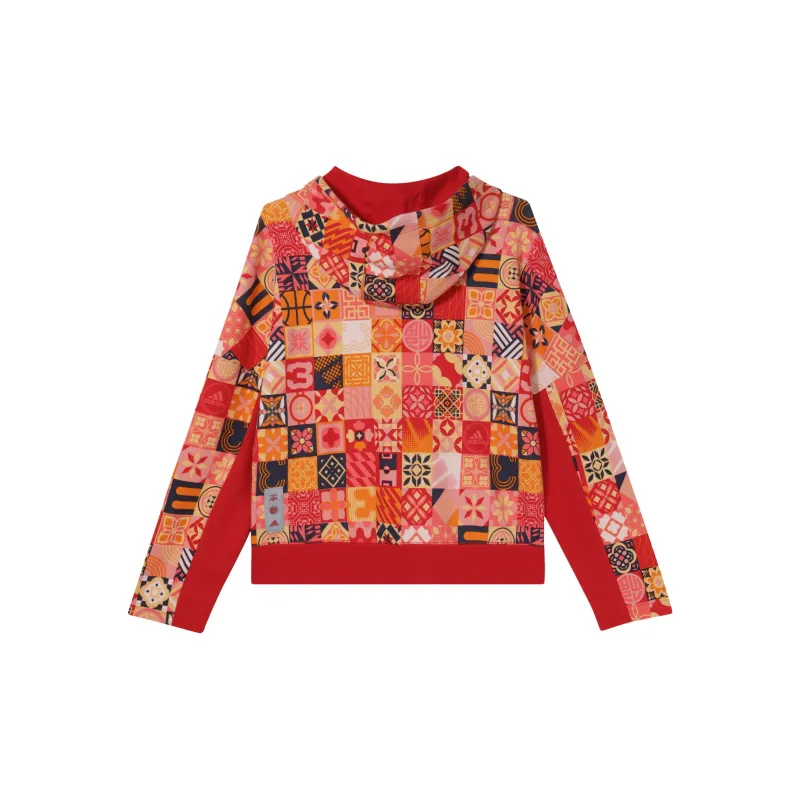 Adidas CNY Sweatshirts Women's Red-1