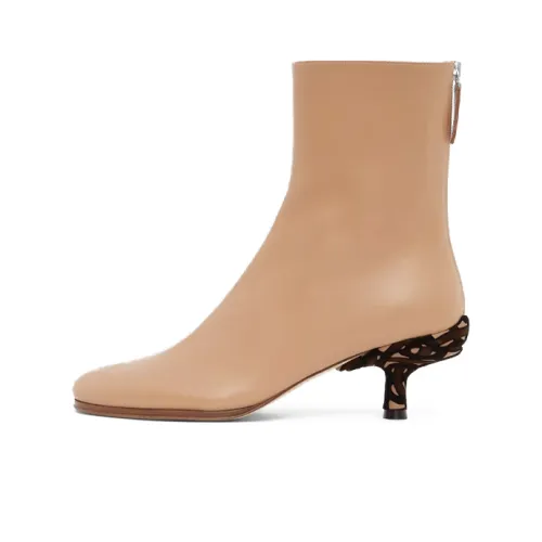 Burberry Monogram Heel Detail Boots