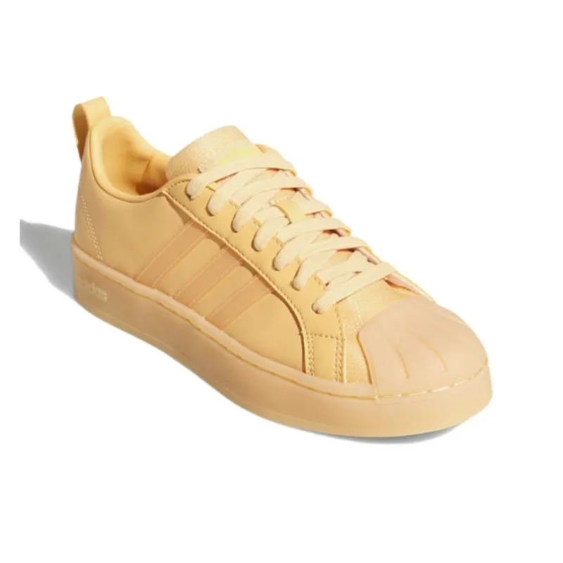 Adidas Non-slip Lightweight Low-Top Skateboard Shoes Women's Orange-2