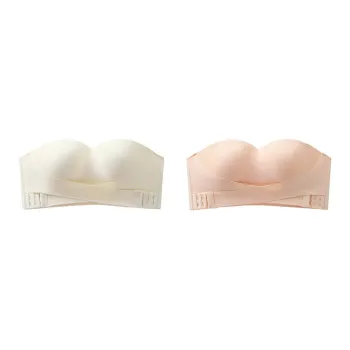 Ordifen Strapless Bra Women's 2 Pack