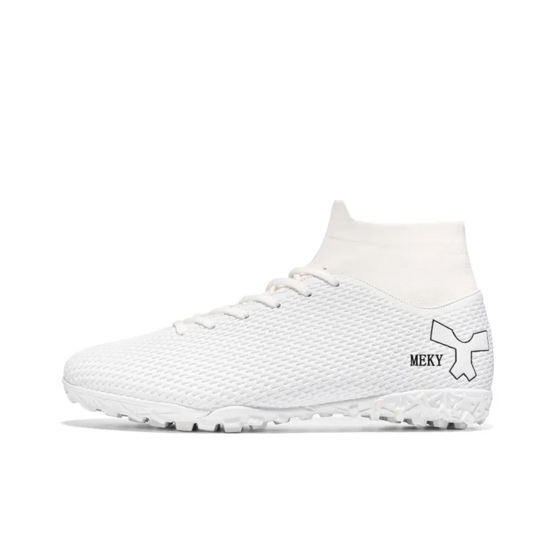 MEKY AG Rubber Short Studs TF Rubber Broken Studs Anti Slip Wear Resistant Soccer Shoes Unisex-25