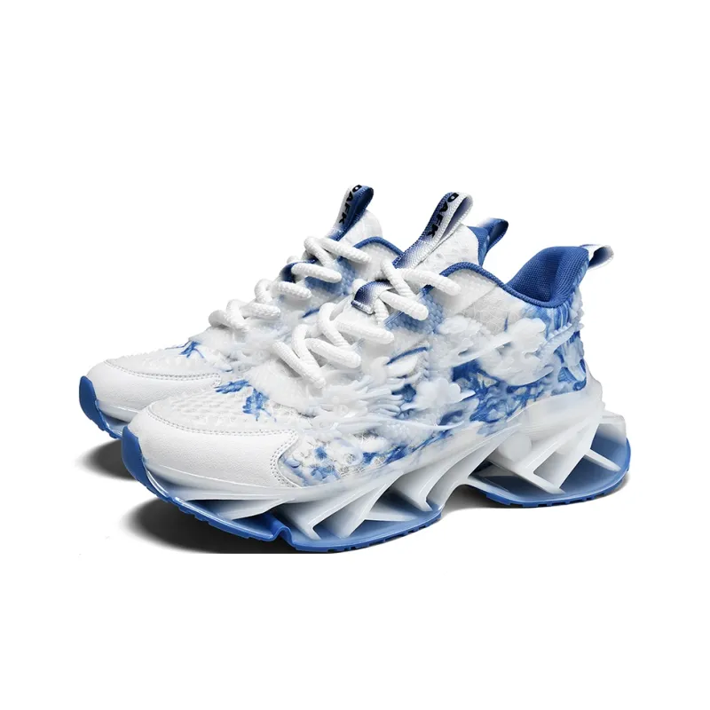 MABEL&CO Cushioned Wear-Resistant Breathable Rebound Low-Top Running Shoes Men's-2