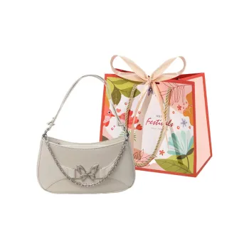 Cwatcun PU Crossbody Bag Regular Women's White/Silver/Black