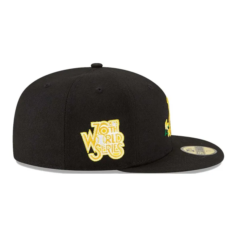 New Era Polyester Baseball Caps Men's Black-2