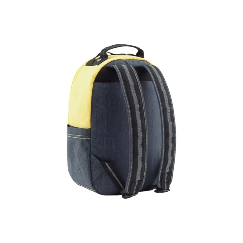 Kipling MINIONS, Collaboration Polyester Backpack Medium Size Unisex Yellow-2