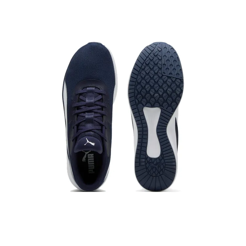 PUMA Night Runner V3 Slip Resistant And Abrasion Resistant Support Low Top Casual Running Shoes Unisex Blue-3