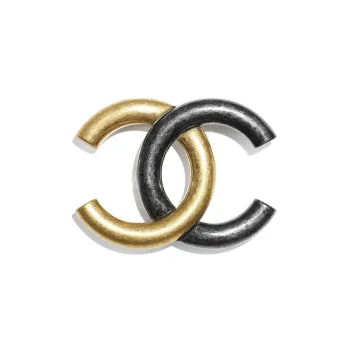 CHANEL Brooches Women's Gold