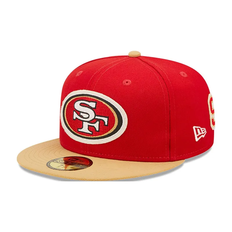 New Era Polyester Baseball Caps Unisex Red-0