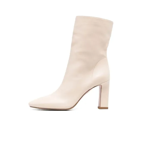 AQUAZZURA 90mm Heeled Leather Boots