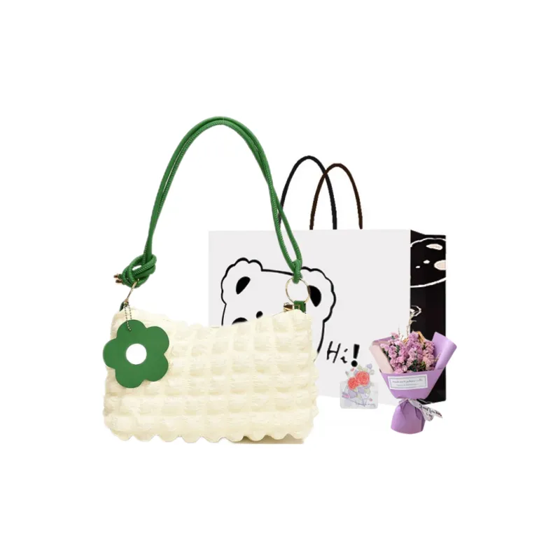 NX DOUGHNUT PU Crossbody Bag, Shoulder Bag Women's White-64