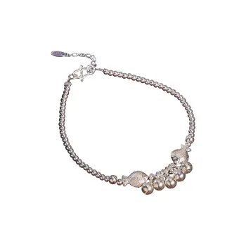 Reverevis 925 Sterling Silver Anklets Women's