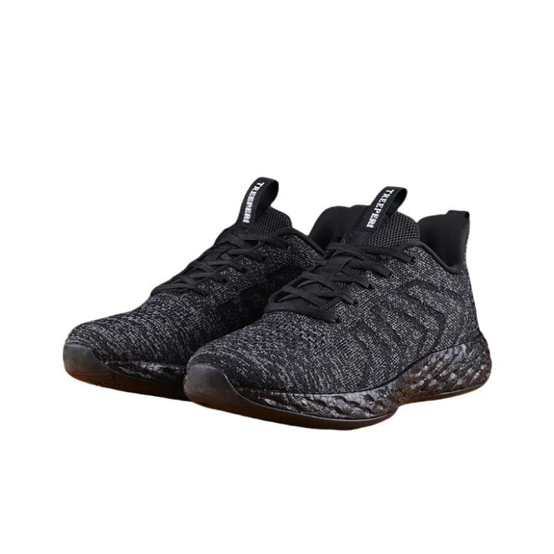 TREEPERI Running Shoes Unisex Low Top Gray-1
