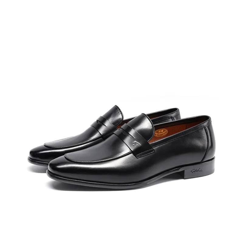 Satchi Loafers Men Black-2