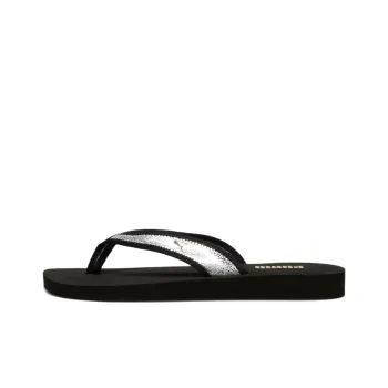 PUMA Abrasion-Resistant Slip-Resistant Flip Flops Women's Black
