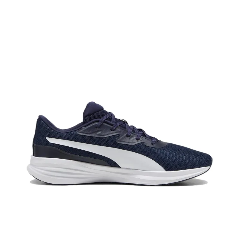 PUMA Night Runner V3 Slip Resistant And Abrasion Resistant Support Low Top Casual Running Shoes Unisex Blue-1
