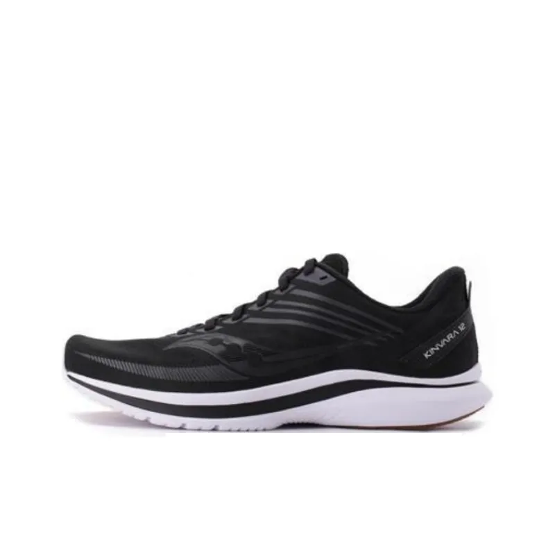 Saucony Kinvara 12 Anti-Slip Wear-Resistant Low-Top Running Shoes Women's Black-0