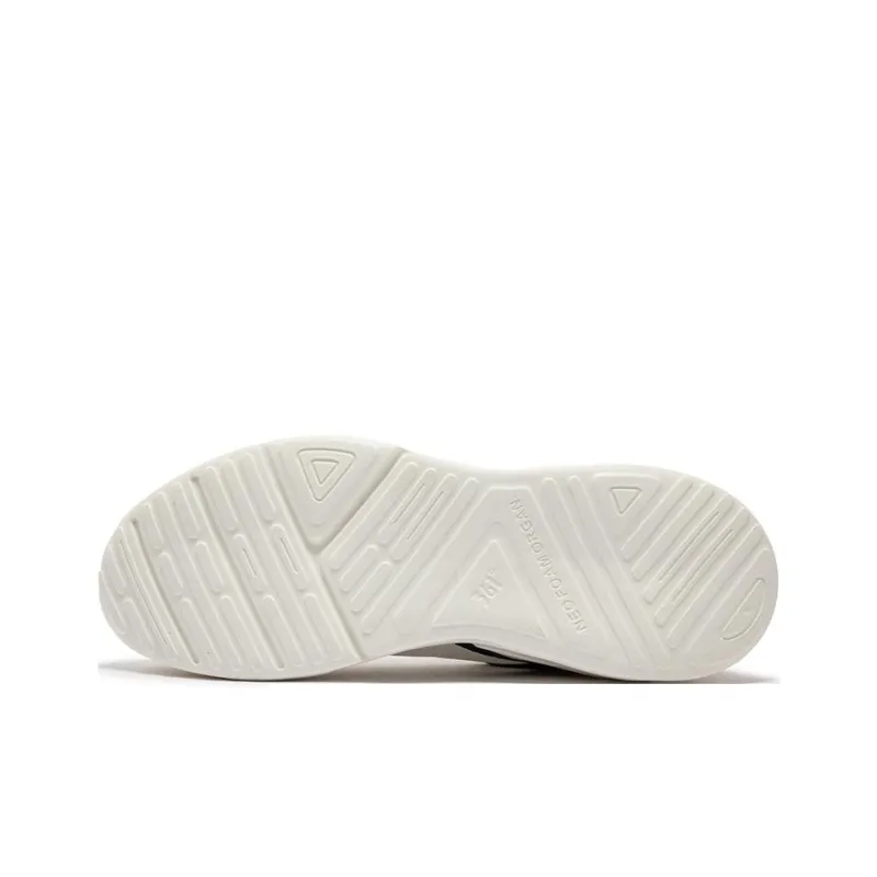 361° Life Collection Non slip Lightweight Low Top Casual Running Shoes Men's White Blue-4