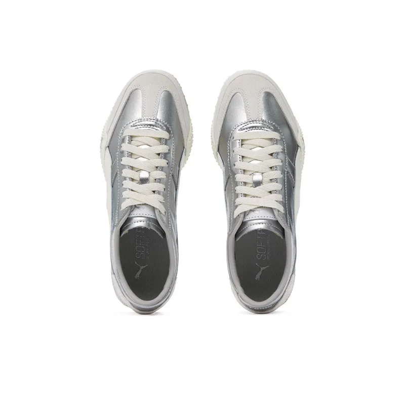 PUMA Bella UT Low Top Casual Shoes Unisex Silver-4
