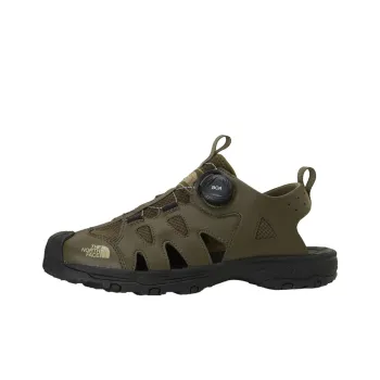 THE NORTH FACE Summer Sandal Anti Slip Wear Resistant River Trekking Shoes Men's Army Green