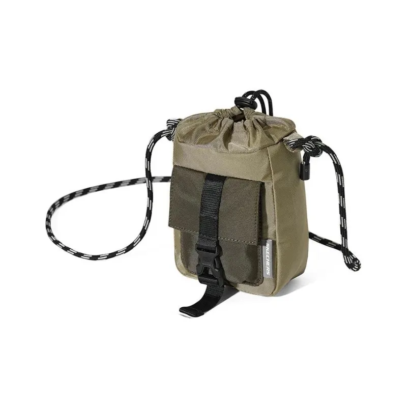 Skechers Fabric Shoulder Bag Crossbody Bag Regular Unisex Elm Wood Color-2