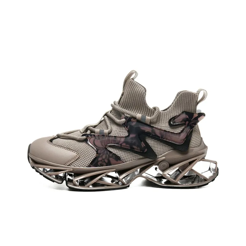 MABEL&CO Cushioned Slip-Resistant Rebound Low-Top Running Shoes Men's-12