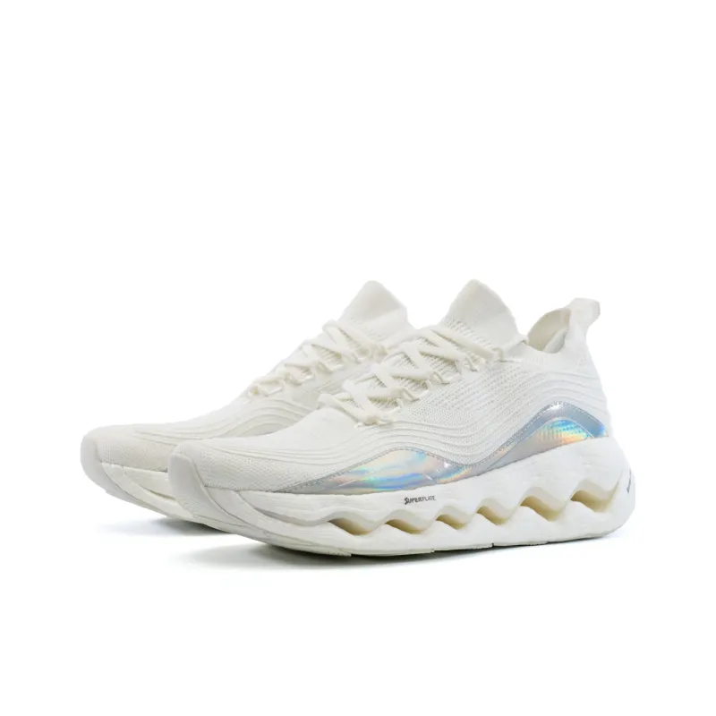 ZETTARANC Running Shoes Unisex Low Top Fairyland White/Black Warrior/Military Green-3