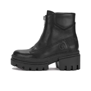 Timberland Everleigh Front Zip Boot 'Black Nubuck' Women's