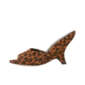 VERONICA BEARD Slide Slippers 7cm Women's Brown