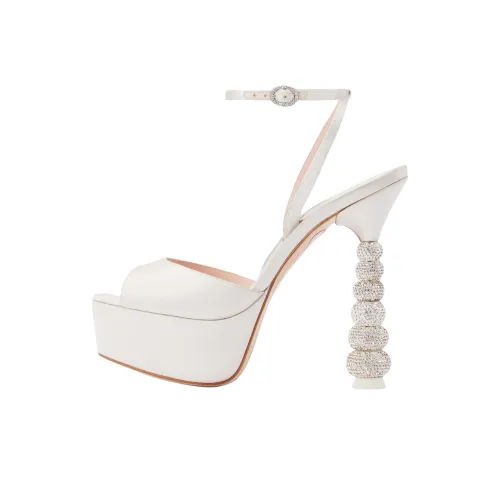 Sophia Webster Deya Strap Sandals 14cm Women's White