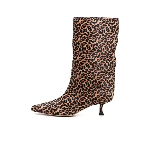 Jimmy Choo Ade Ankle Boots Women's Leopard