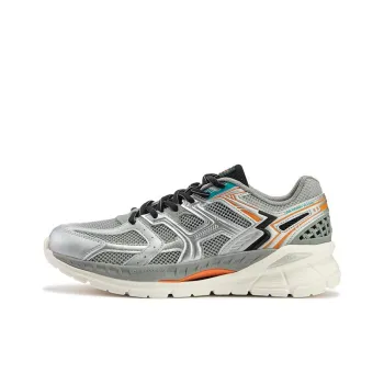 361° Abrasion-Resistant Low-Top Casual Running Shoes Men's White Gray