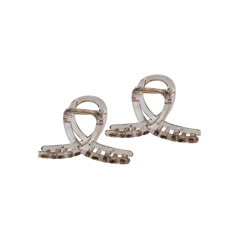 Specialoutlook Acrylic Hair Clips Women's-1