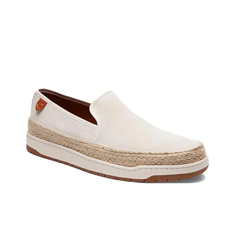 COACH Men's Casual Shoes Men Low Top Beige-2
