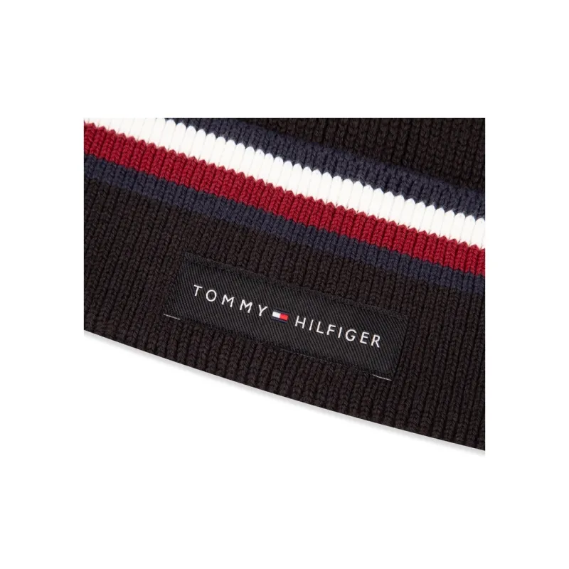 Tommy Hilfiger Cotton Beanies Men's Black-2