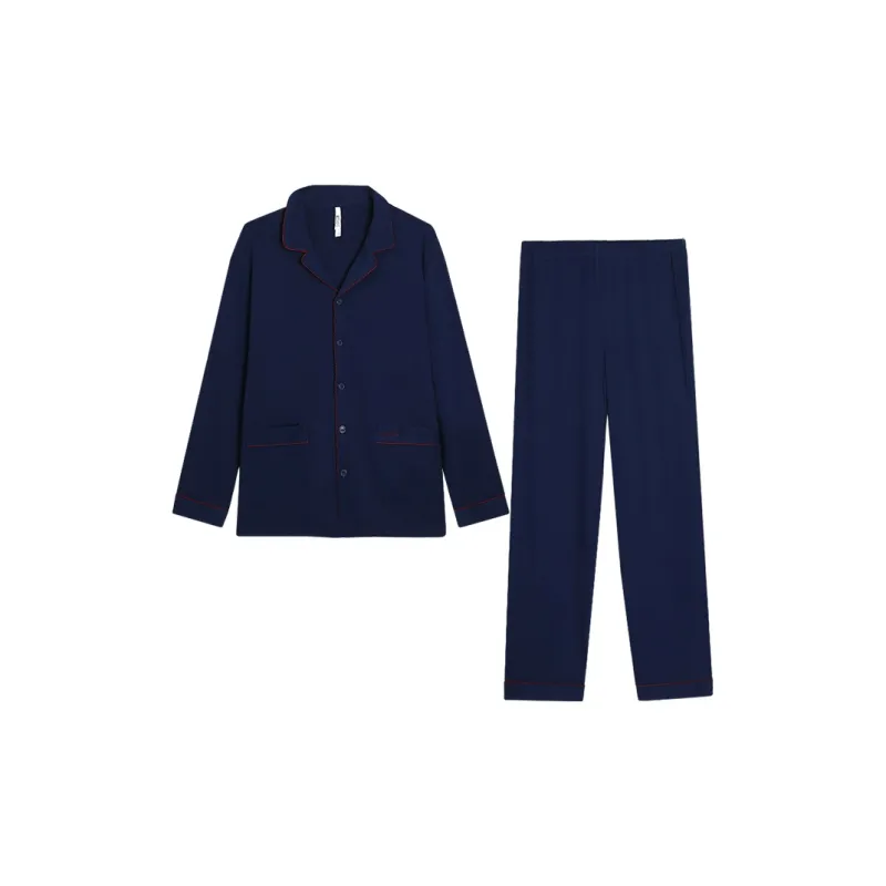 Red Beans At Home Pajama Set Men's-0
