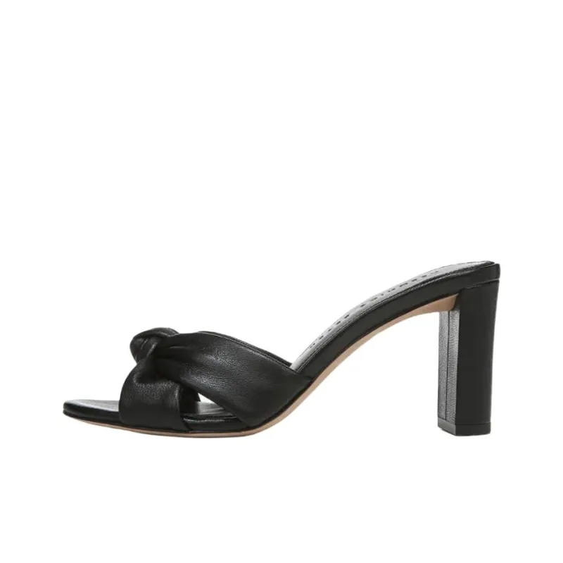 VERONICA BEARD Slide Slippers 7.6cm Women's Black-0