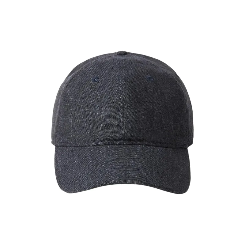 STETSON Linen Baseball Caps Unisex Dark Gray-1