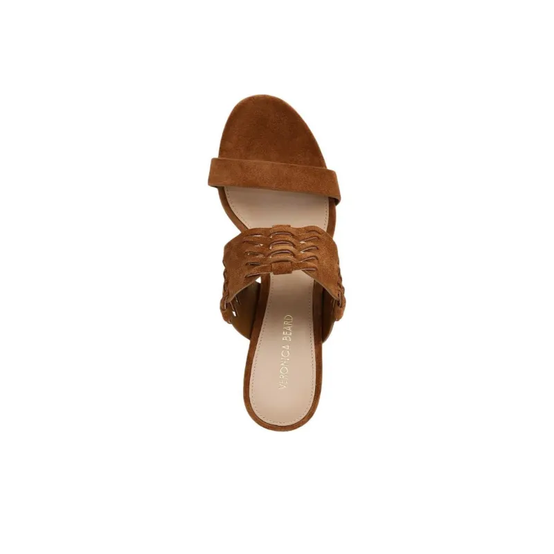 VERONICA BEARD Slide Slippers 7.5cm Women's Brown-4