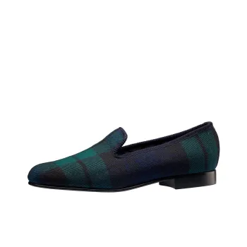CROCKETT & JONES Albert Loafers Men's Green