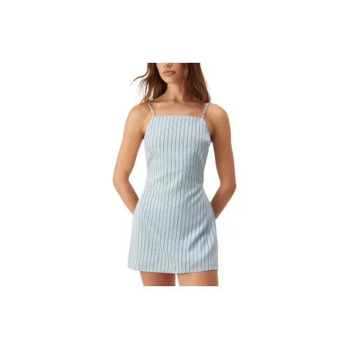 NASTY GAL Slip Dresses Women's Light Blue