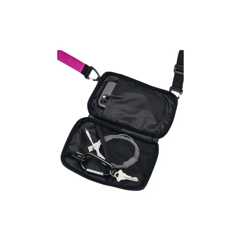 Under Armour Polyester Fanny Pack Sling Bag Crossbody Bag Small Size Unisex Sky Pink/Black-3