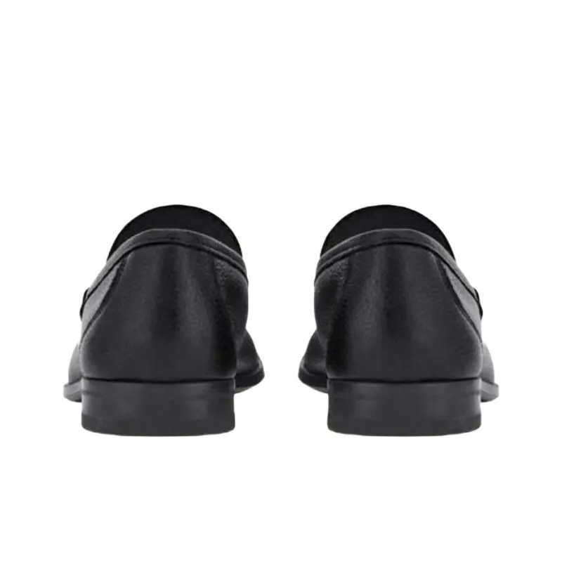 FERRAGAMO GANCINI Loafers Men's Black-5
